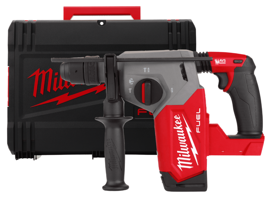 Перфоратор акумуляторний безщітковий SDS-PLUS MILWAUKEE M18 FHX-0X (2,5Дж) (каркас+HDкейс) Одеса - фото 1