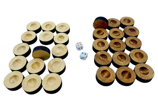 Фішки для гри в нарди Київ - фото 1