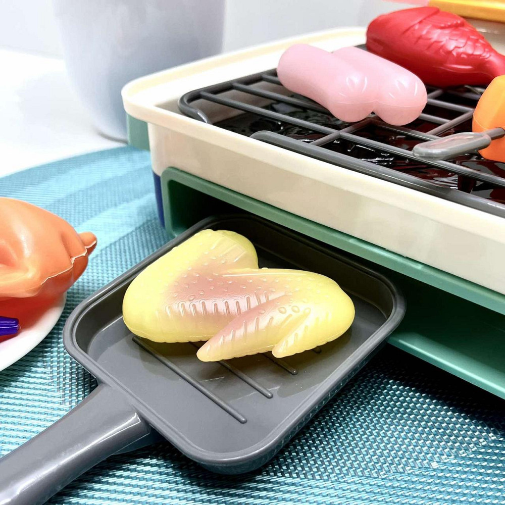 Майстер Гриль WToys продукти змінюють колір звук підсвічування кухонне приладдя холодна пара Рожевий (22542) Чернігів - фото 9