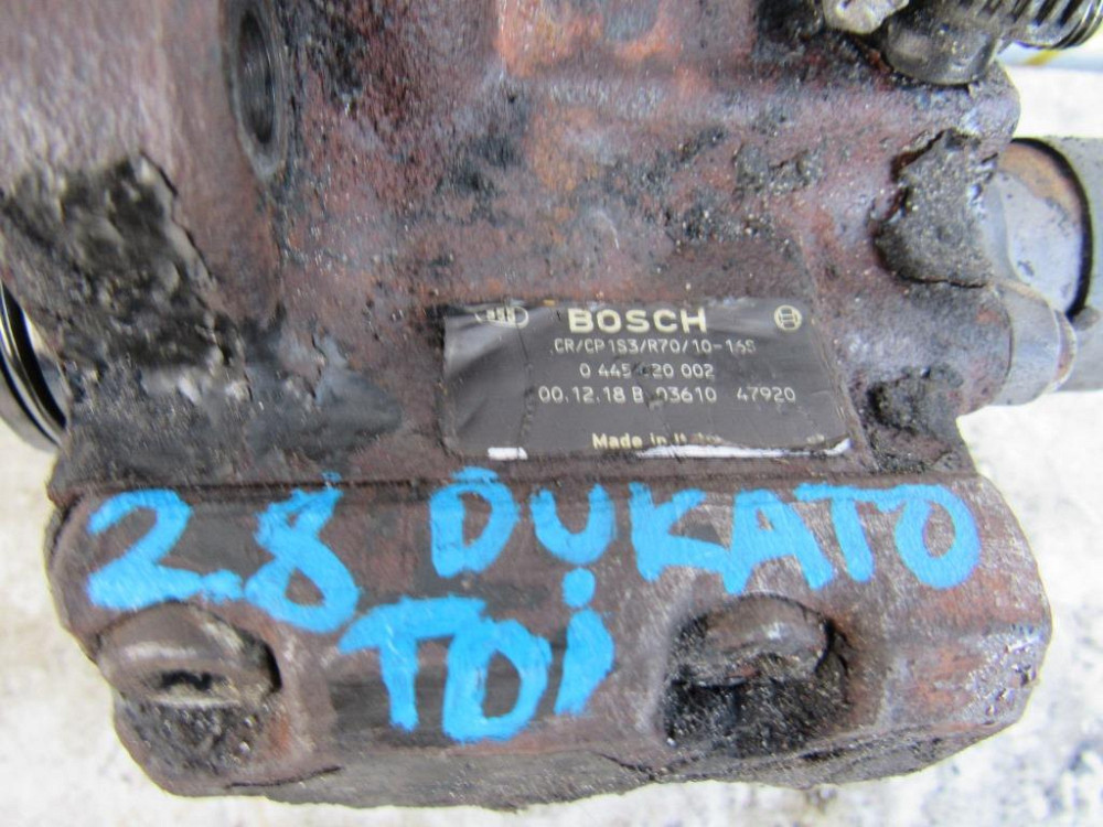 Паливний насос Fiat Ducato 2.8 TDI 2002-2006 (0445020002) Ковель - изображение 2