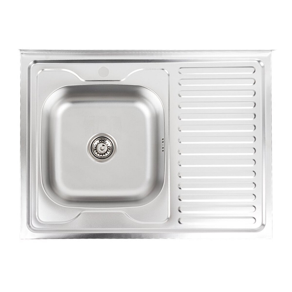 VALESO Кухонна мийка з нержавіючої сталі Valeso 8060 L ДЕКОР (0,7/160 мм) Коломыя - изображение 2