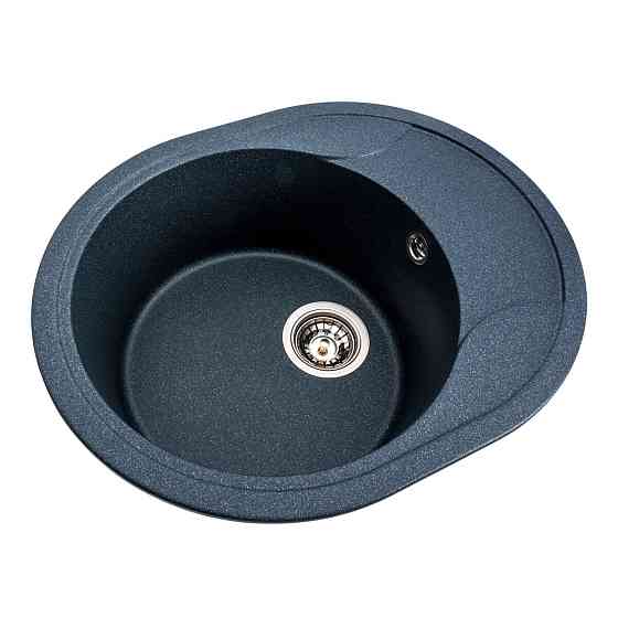 Гранітна мийка для кухні VALESO ONYX 5847 матова Антрацит Коломыя