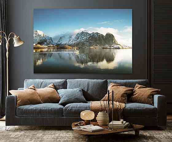 Картина полотно у вітальню / спальню Природа  MLP_190  ( 60х30см ) 40x80 см Київ