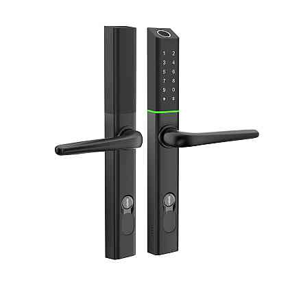 Розумний дверний біометричний замок SEVEN LOCK SL-7763BF black Київ