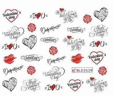 Наклейки для ногтей А548 Киев