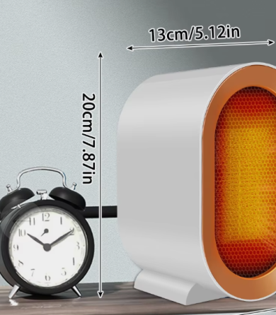 Обігрівач настільний AIR HEATER 1200W компактний керамічний з терморегулятором та вентилятором Одеса