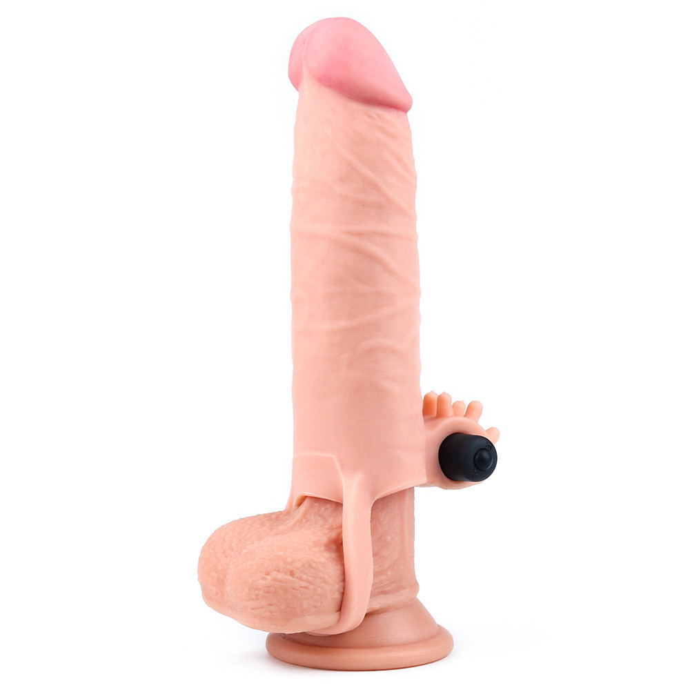 Насадка на член - Pleasure X-Tender Vibrating Penis Sleeve Add 2