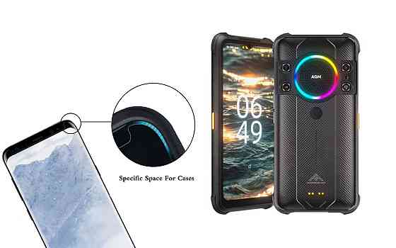 Захисне скло HyperGlass Pro для AGM H5, AGM H5 Pro – максимальна чутливість та захист Київ