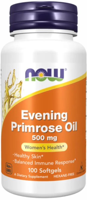 Масло примули вечерней Now Foods Evevning Primrose 500mg 100 гел капс Киев - изображение 4