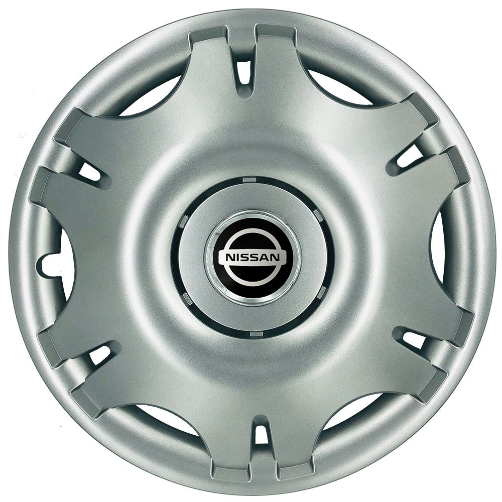 Автомобильные модельные колпаки R16 Nissan 402 4шт, SJS, серебряные Киев - изображение 1