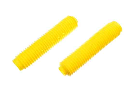 Гофри передньої вилки (пара) універсальні L-330mm, d-40mm, D-55mm (жовті) MZK Київ