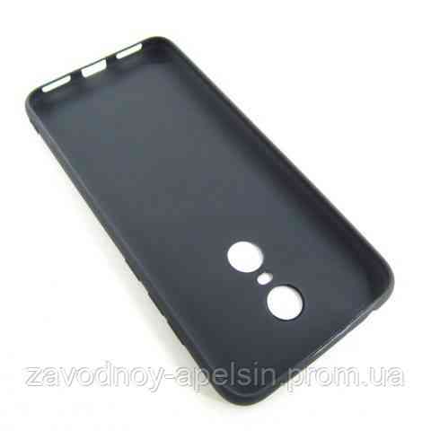Xiaomi Redmi 5 plus 5+ чехол черный soft touch Одесса
