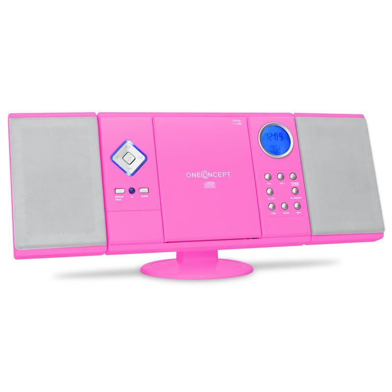 Стереосистема V-12 USB SD CD MP3 AUX FM рожевий Рожевий (Німеччина, читати опис) Рівне - фото 1