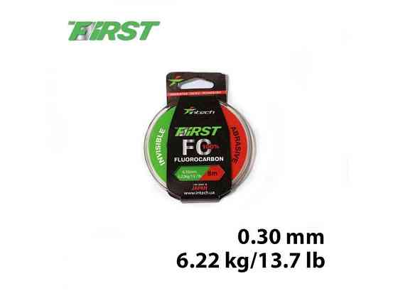 Флюорокарбон First FC 0,30мм 6,22кг 8м ТМ INTECH Киев