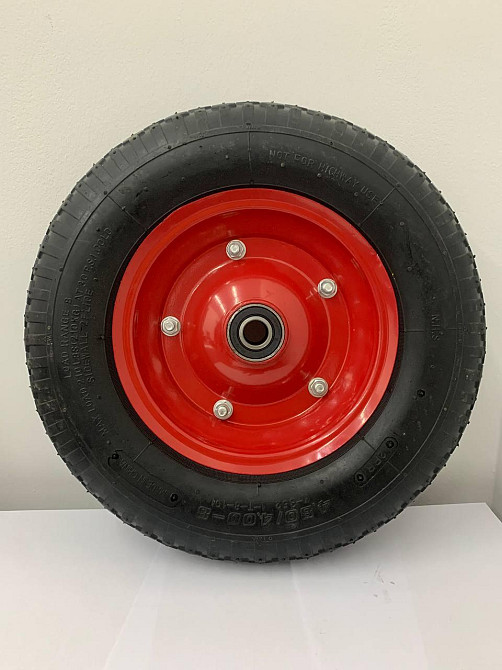 Колесо для тачки 8х2 Колеса к садовой тачке Колесо для тележки Колесо цельнолитое Белая Церковь - изображение 1