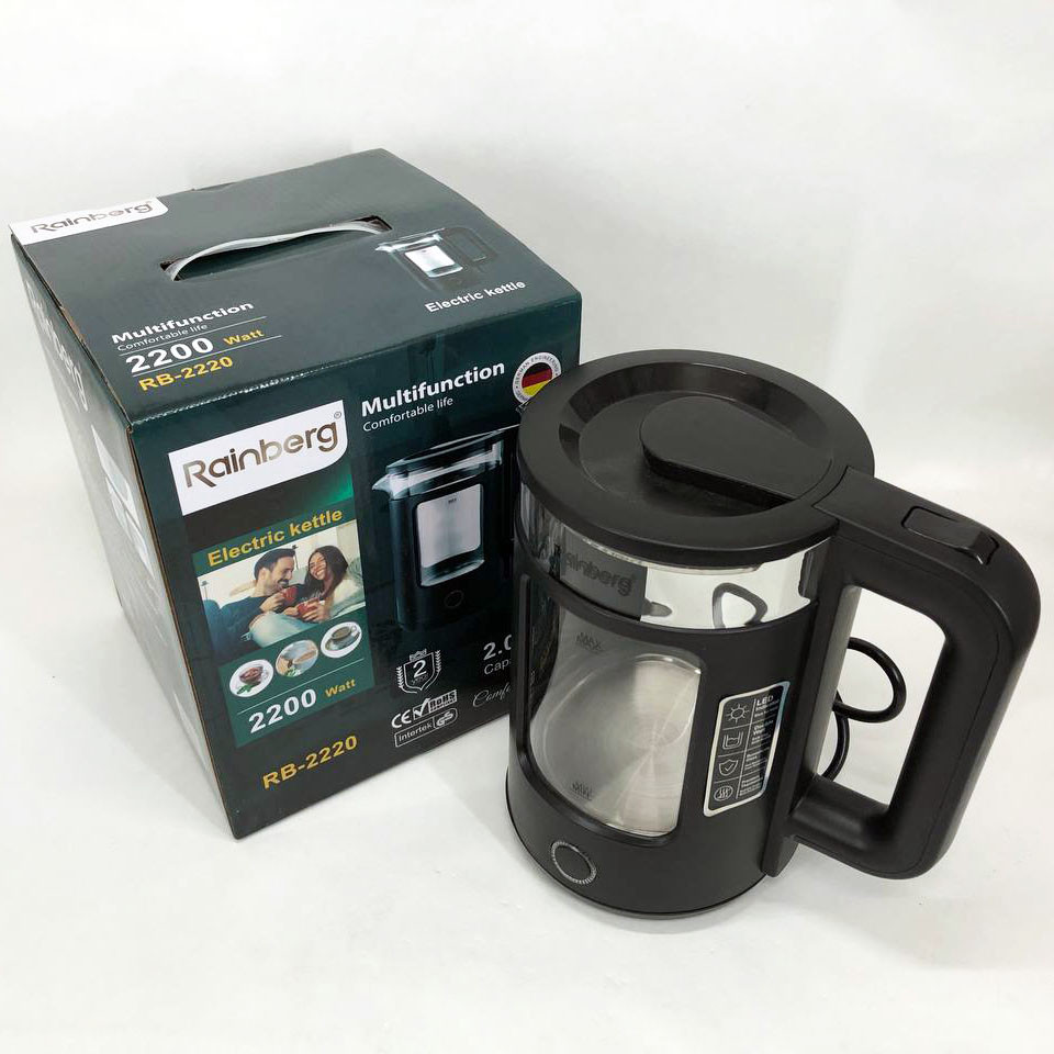 Електричний чайник з індикатором води, Електрочайник з автовідключенням при закипанні YT-98 Львів - фото 9