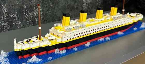 Титанік конструктор корабель 1878 деталей міні Лего. Київ
