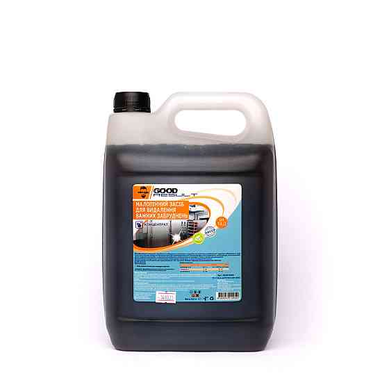 Концентрированное низкопенное щелочное средство для удаления сложных загрязнений GOOD RESULT 5 л (канистра) Павлоград