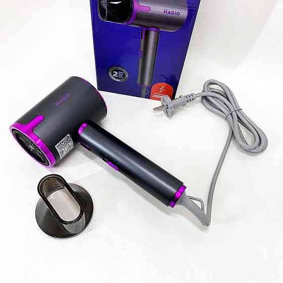 Фен з регулюванням температури для укладання, Жіночий професійний фен для укладання волосся VY-23 Івано-Франківськ