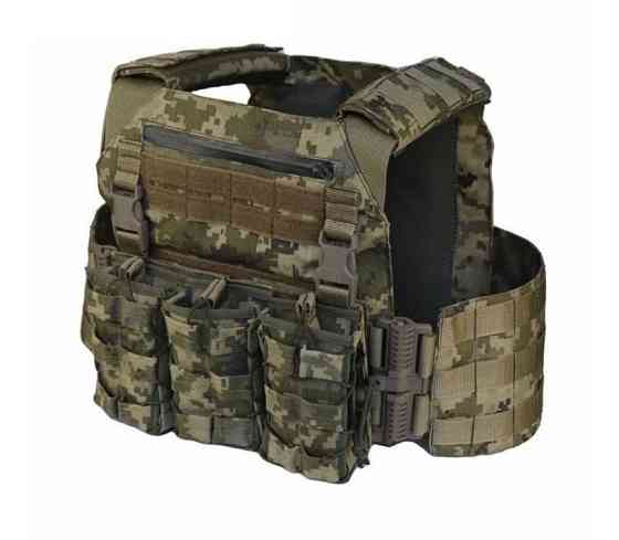 Тактическая плитоноска с быстросъемной системой (без плит) Пиксель Винница