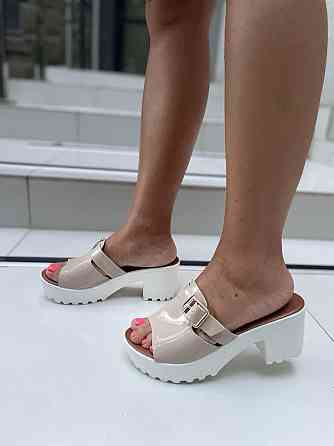 Seastar Шльопанці жіночі SEASTAR GG02 бежеві (літо, еко-лак) (2583) Коломыя