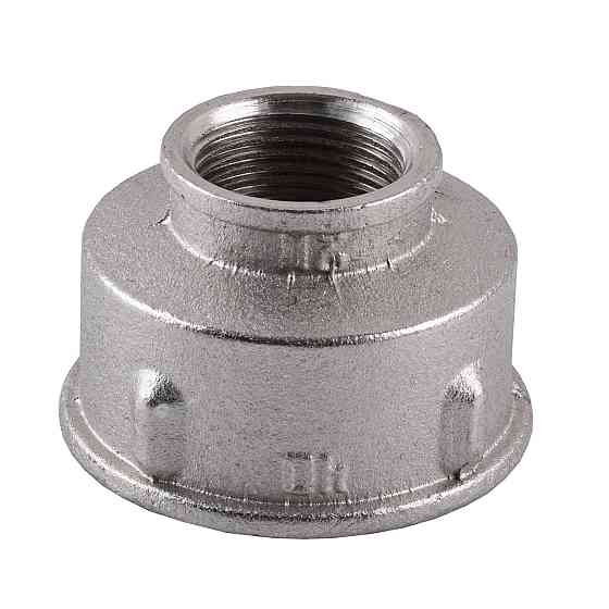 Муфта редукційна нікельована 1 1/2″ВР х 3/4″ВР ливарна А0310А(нк) VA (000025091) Київ