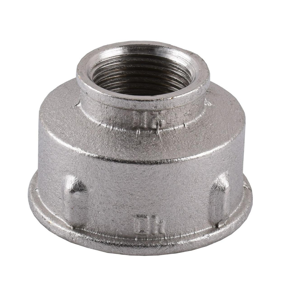 Муфта редукційна нікельована 1 1/2″ВР х 3/4″ВР ливарна А0310А(нк) VA (000025091) Київ - фото 2