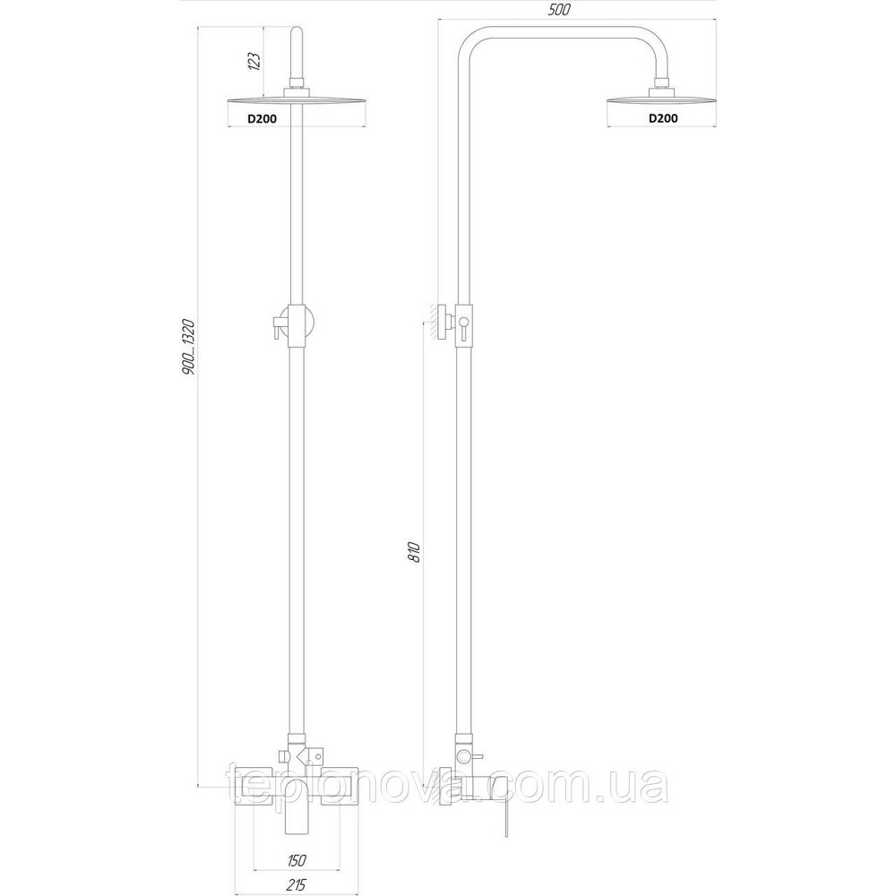 Душевая система TOPAZ CAPRI TCA-15702-H37 Черновцы - изображение 7