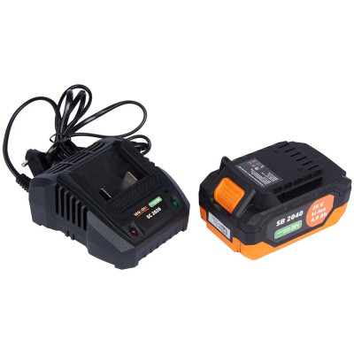 Цепная пила SEQUOIA 20 В, бесщет. двиг, шина 30 см, АКБ 4 Ач и ЗУ, 3.2 кг (SBC2012BS-EV) Винница - изображение 3