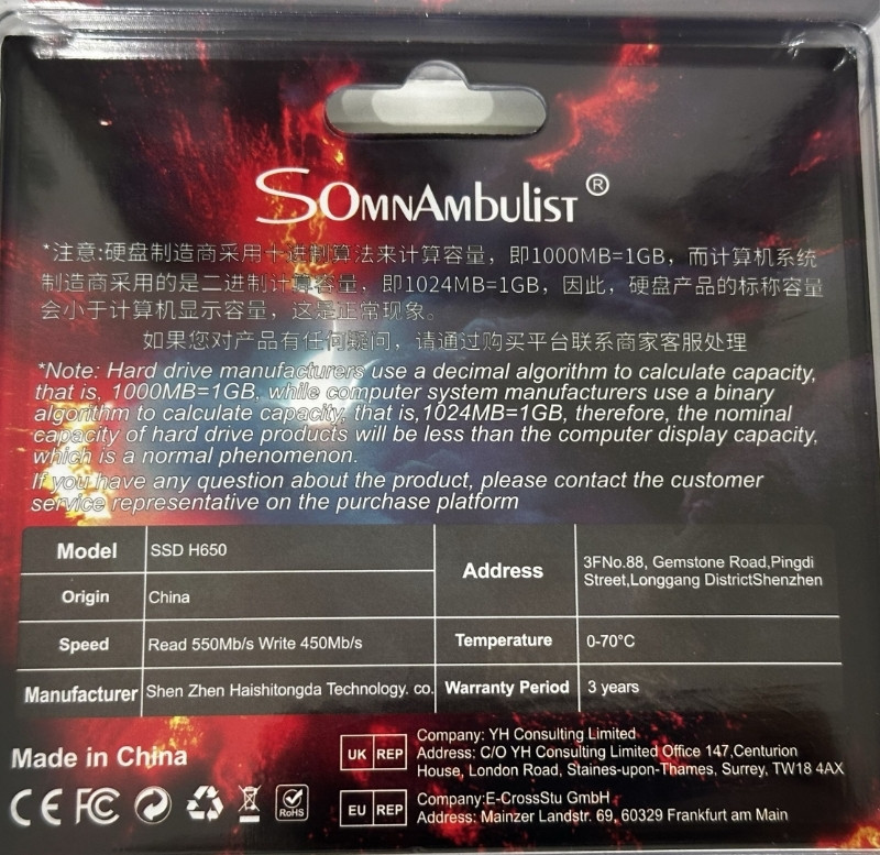 Диск SSD SATA3 512Gb 2.5 Нові! Харків - фото 1