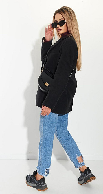 Кашемірове пальто піджак ОВЕРСАЙЗ (46) Київ - фото 9