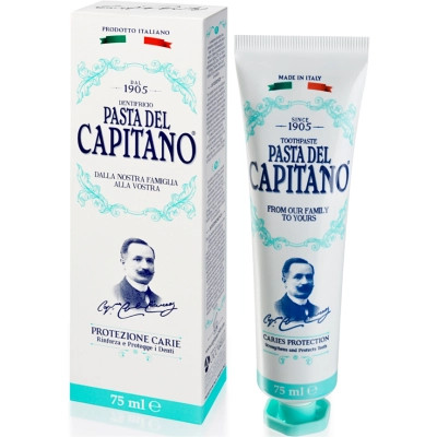 Зубная паста Pasta del Capitano Защита от кариеса 75 мл (8002140037801) Винница - изображение 1