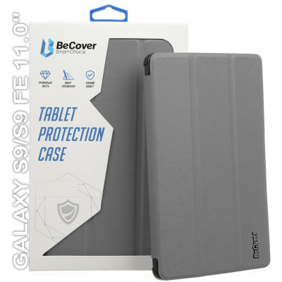 Чохол до планшета BeCover Smart Case Samsung Tab S9 (SM-X710/SM-X716)/S9 FE (SM-X510/SM-X516B) 11.0" Gray (710411) Вінниця - фото 1