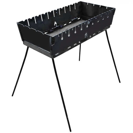 Мангал-чемодан 10 шампурів 3 мм Харків