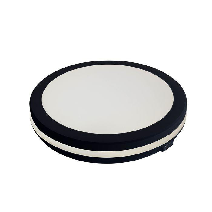 Світильник накладний пиловологозахищений (чорний) IP65 "SCARLETT-30 3CCT" 30W Одеса - фото 1