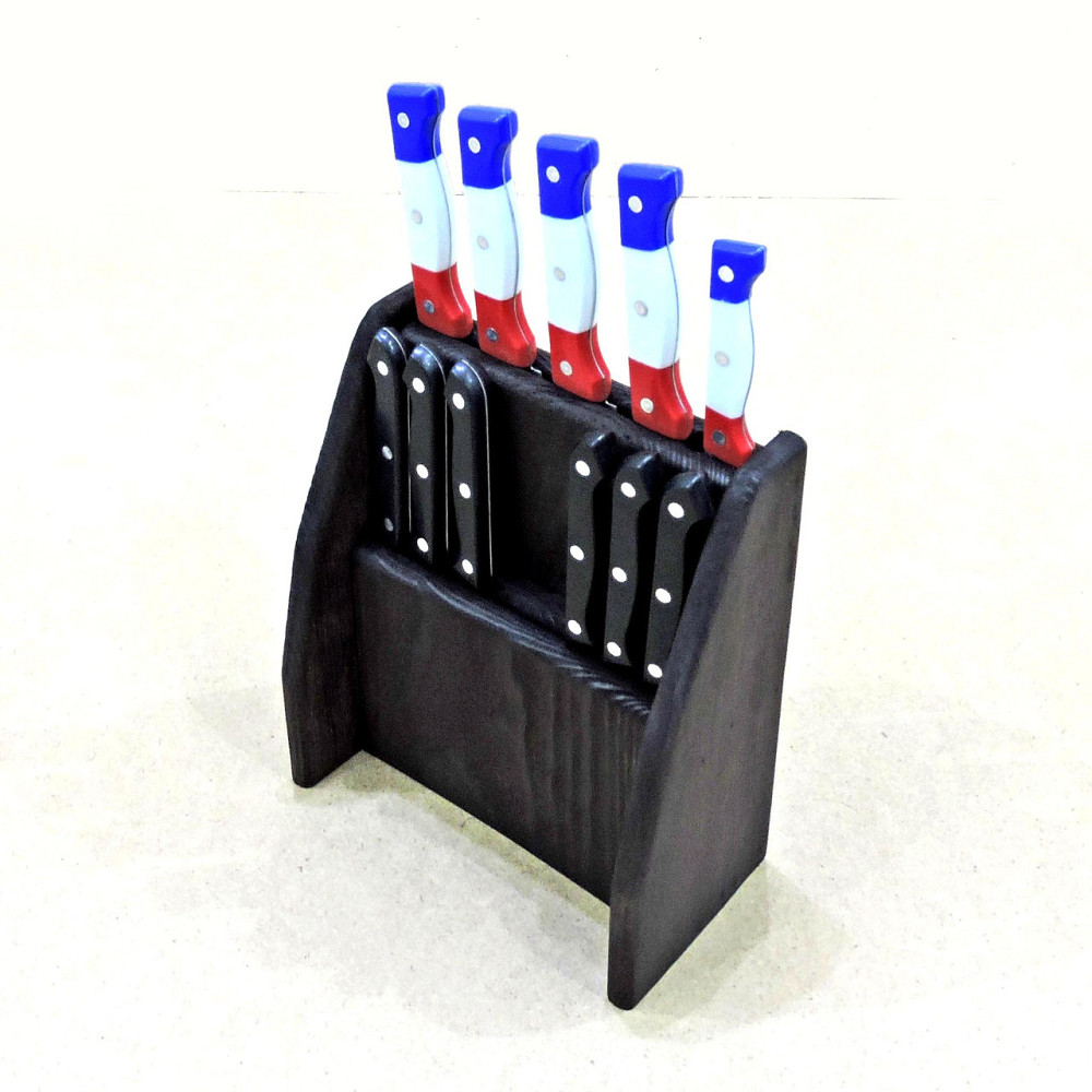 Підставка для ножів "Морелія 2" венге Миколаїв - фото 5