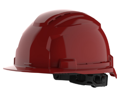 Каска захисна BOLT100 MILWAUKEE, вентильована, червона Одеса - фото 2