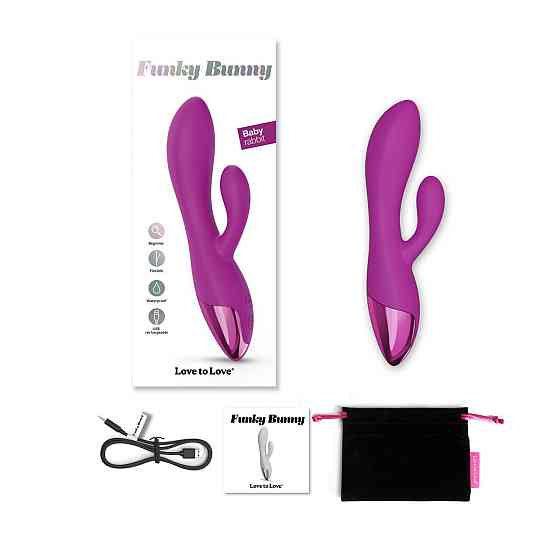 Вібратор-кролик Love To Love FUNKY BUNNY - SWEET ORCHID Sex Aura Київ