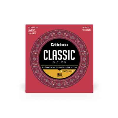 Струни для гітари D'Addario Student Classics Normal Tension 3/4 (EJ27N 3/4) Вінниця