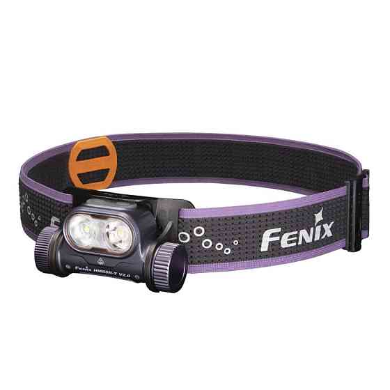 Налобний ліхтар Fenix ​​HM65R-T V2.0 (Темно-фіолетовий) Вінниця