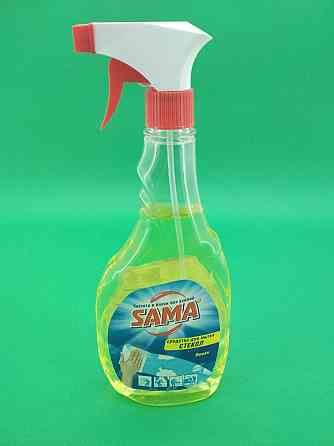 Моющее средство для стекла  САМА лимон 500г (курок) (1 шт) Харьков