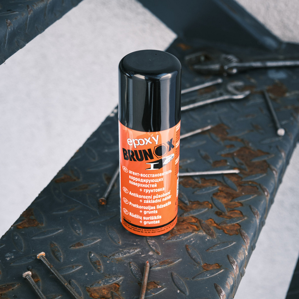 Brunox Epoxy преобразователь ржавчины спрей 400 ml Киев - изображение 2