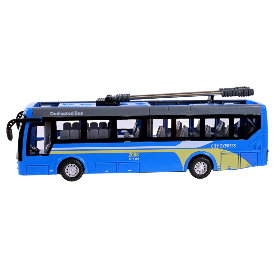 Детский троллейбус на радиоуправлении 135-2 световые эффекты Винница - изображение 2