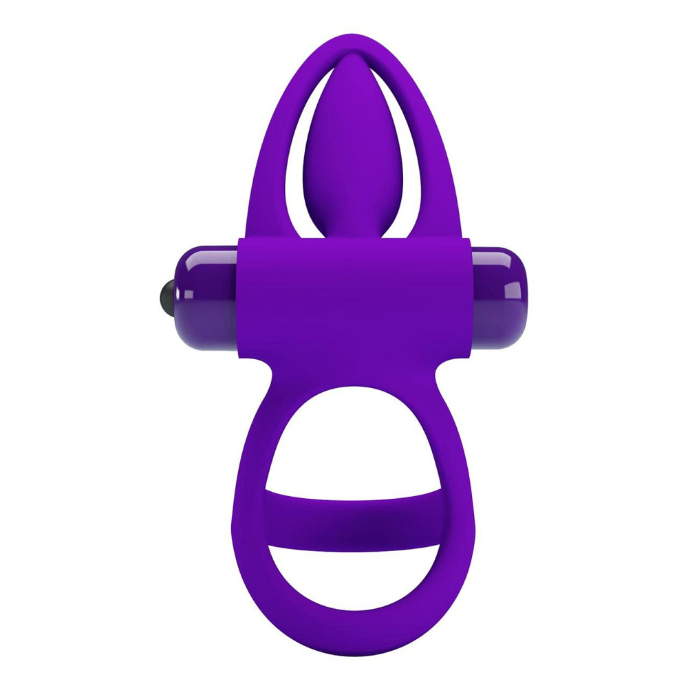 Виброкольцо для члена Pretty Love Vibration Cock Ring, фиолетовое Sex Aura Киев - изображение 6