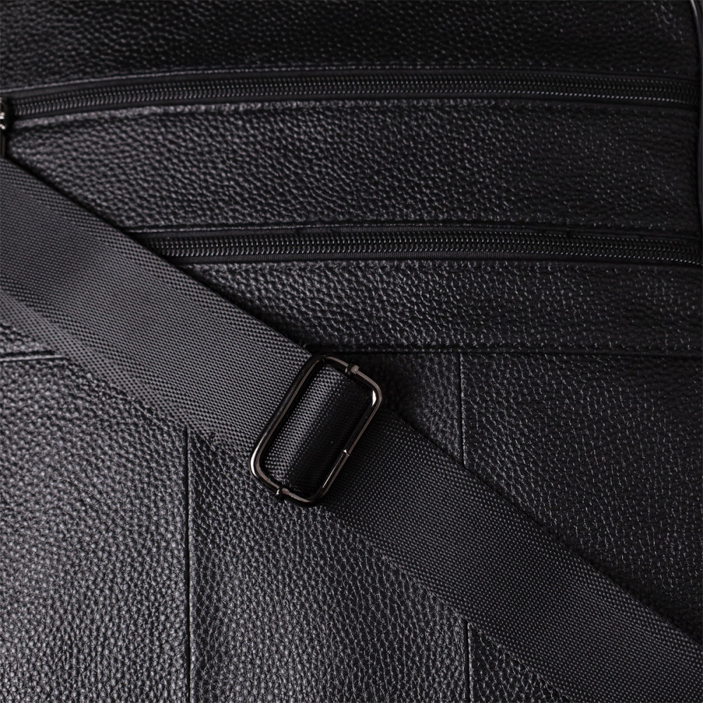 Сумка мужская с ручкой для переноса в руке из натуральной кожи Vintage 23029 Черный Киев - изображение 1