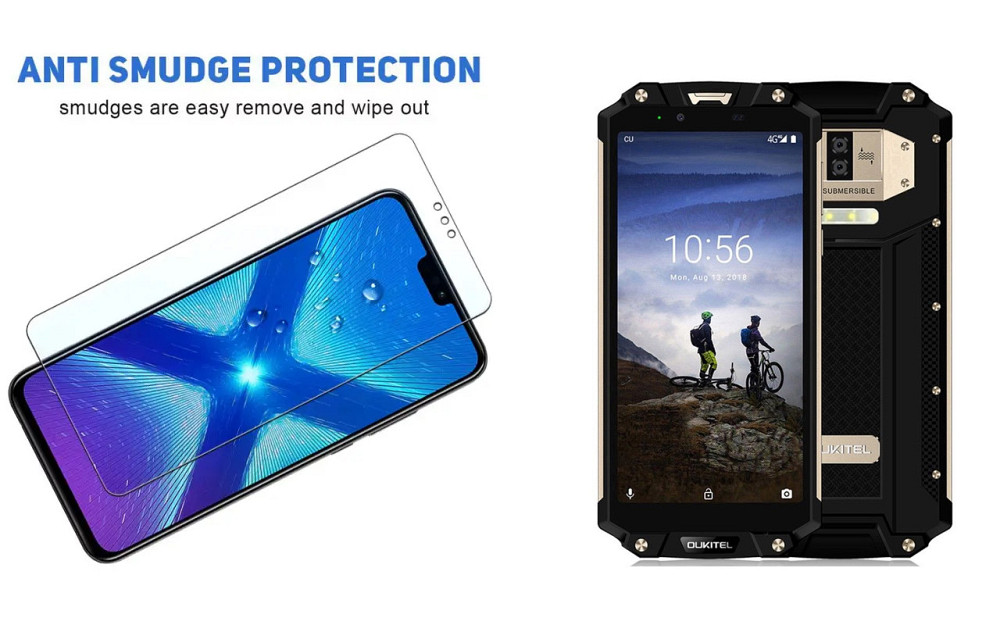 Защитное стекло NeoGlass для Oukitel WP2 – ультрапрозрачное и устойчивое Киев - изображение 3