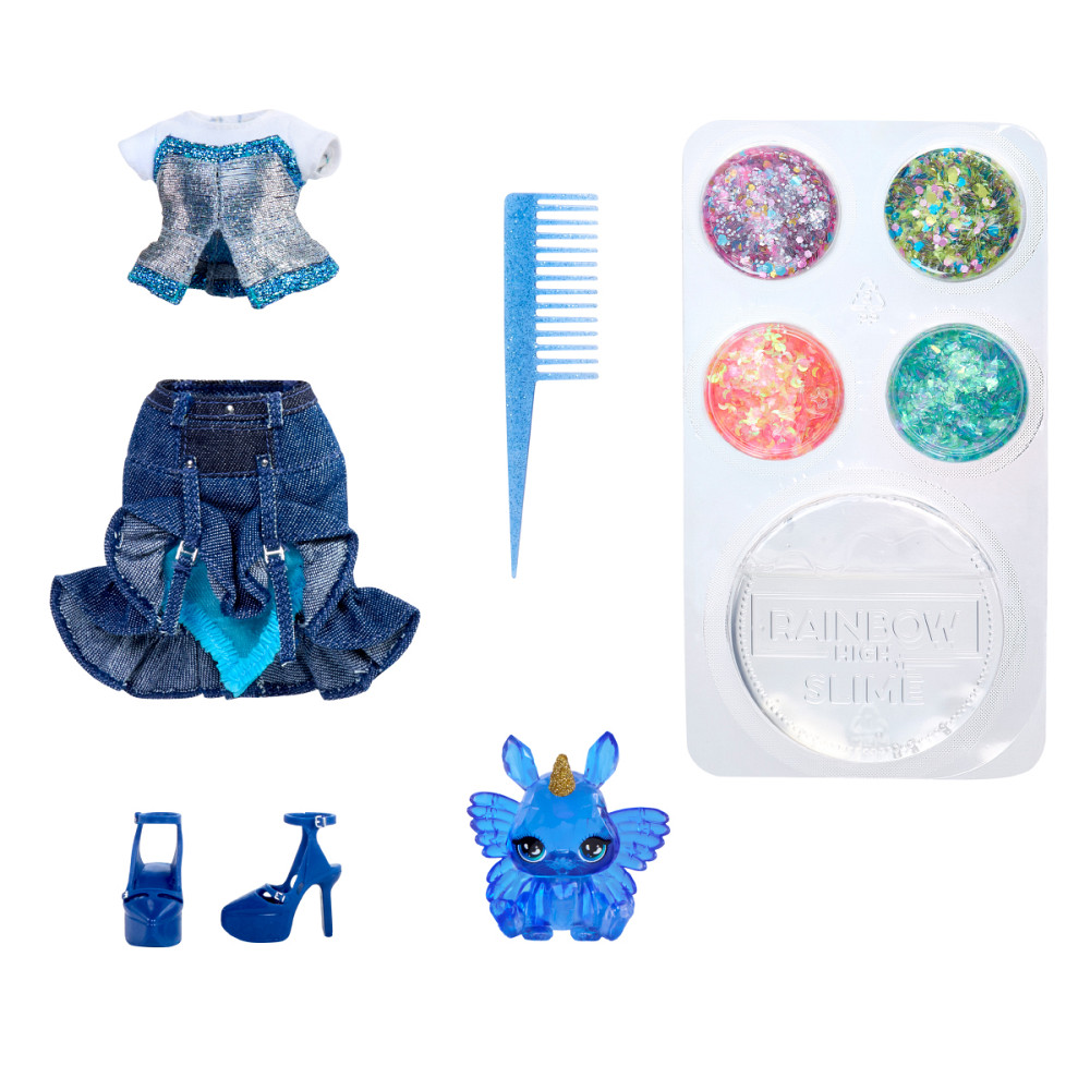 Ігровий набір з лялькою Rainbow High серії Rainbow Shimmers - Скайлер Дніпро - фото 8