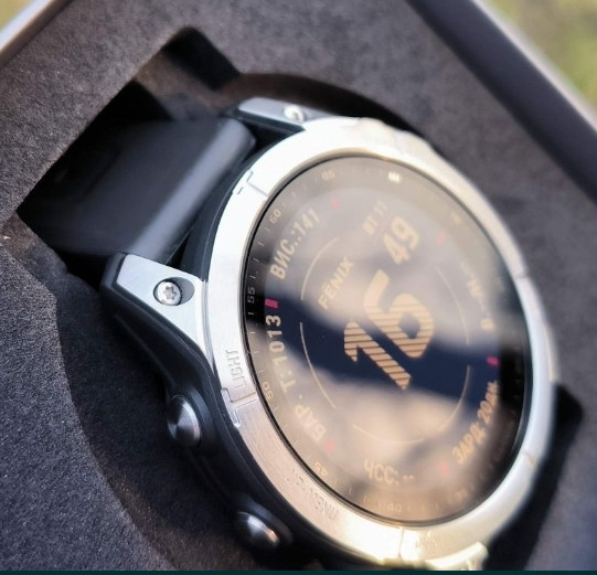 Смарт -Часы Garmin Fenix 7 Silver 47mm Киев - изображение 4