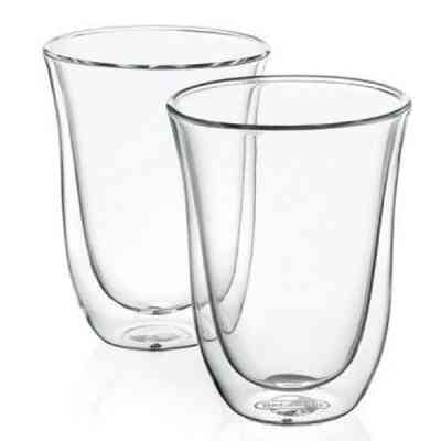 Набір склянок DeLonghi Latte Macchiato 2 шт 220 мл (00000010992) Вінниця