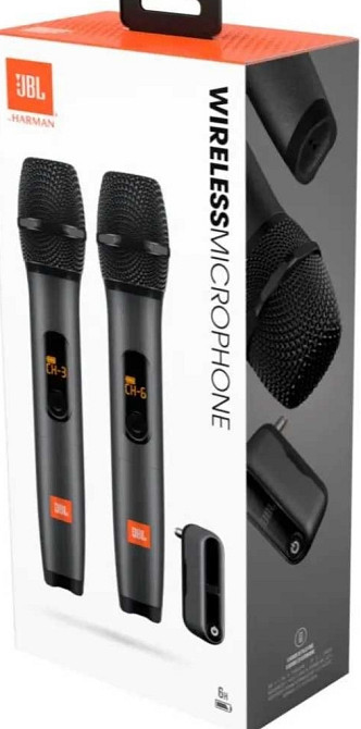 2шт мікрофонів Радіосистема JBL Partybox Wireless Microphone караоке. Харків - фото 7